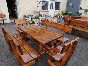 Gartengarnitur &quote;Eisenach&quote; 4+1, 200 cm lang