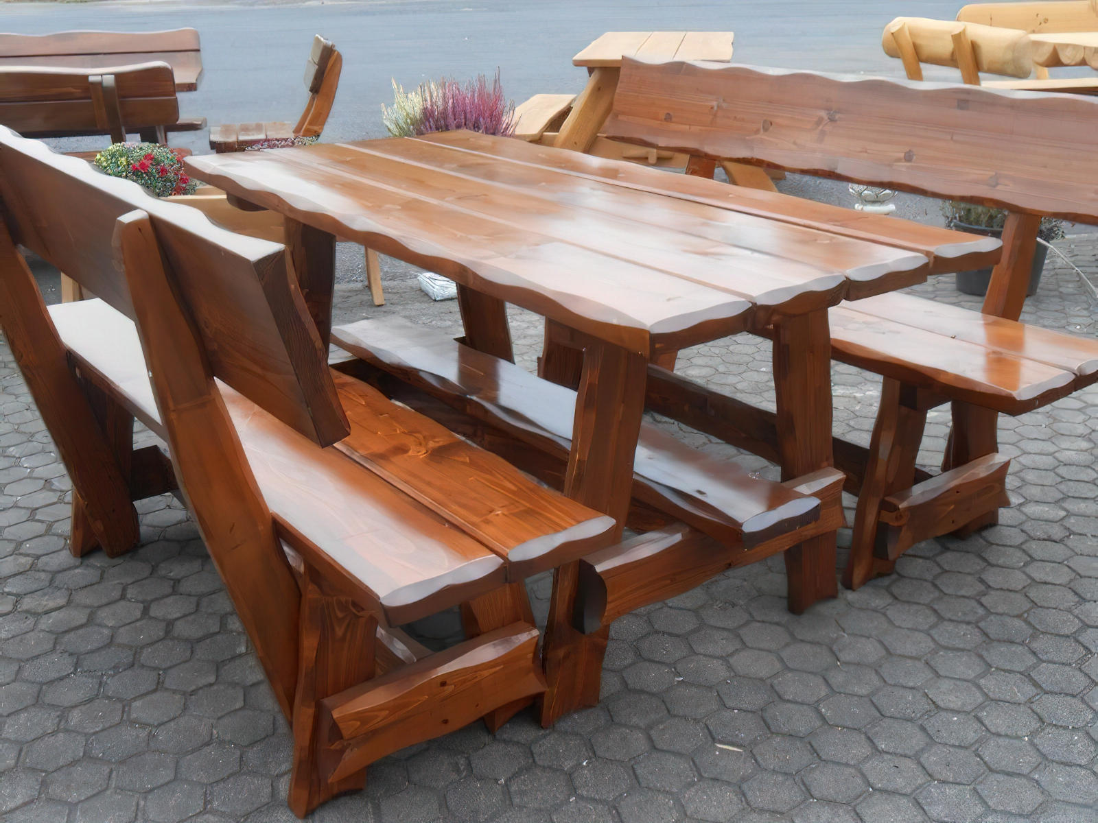 Gartengarnitur "Eisenach" 2+1, 160 cm lang