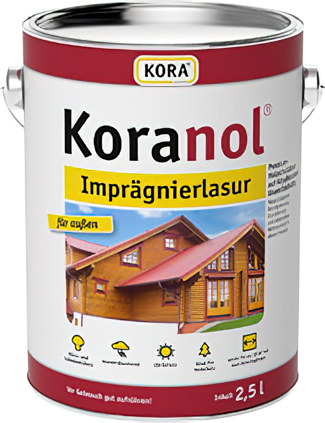 Koranol Imprägnierlasur 2,5 L Eiche hell